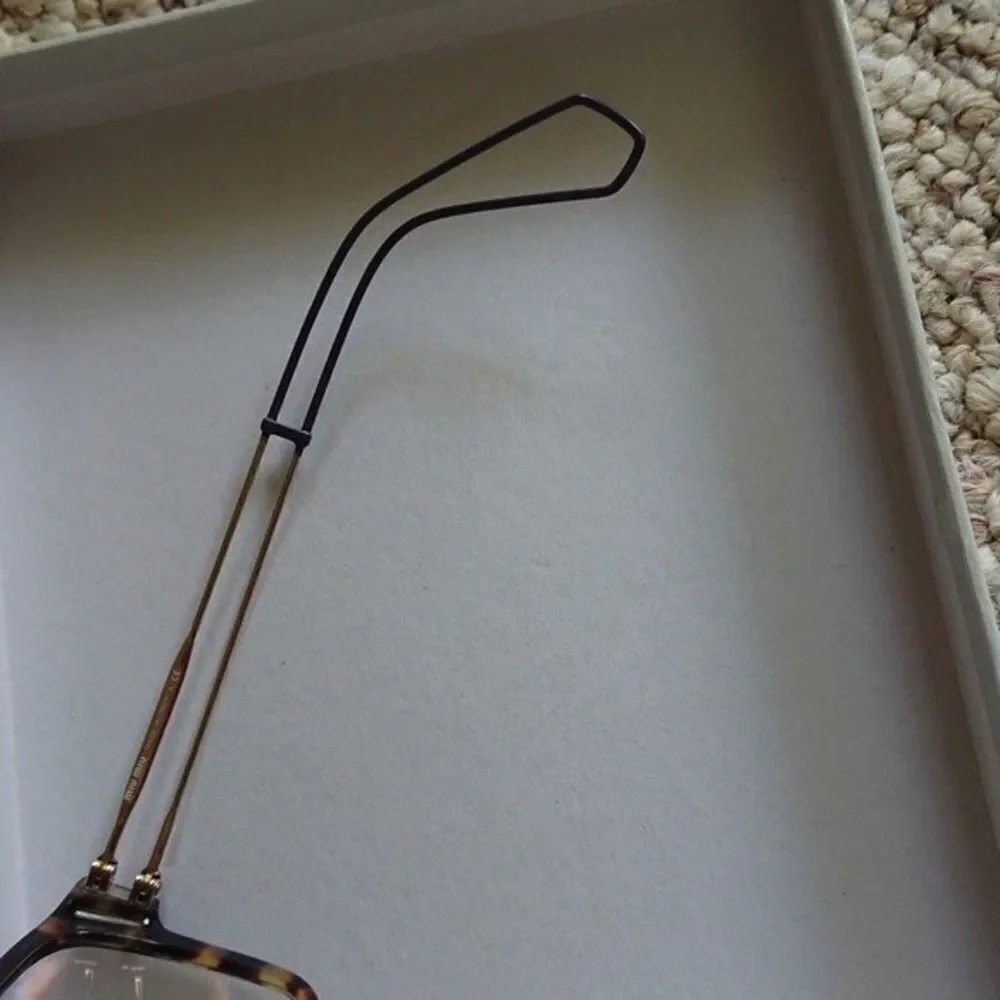MIU MIU Tortoise EYEGLASSES VMU 02P - frame Only